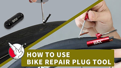 كيفية استخدام أداة إصلاح الدراجة - إصلاح ثقب خالية من الانابيب